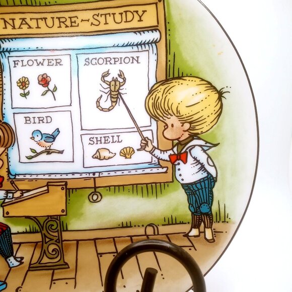 Joan Walsh Anglund Plate 1966 November Nature-Study Collectible Decorative Plate - Picture 5 of 9